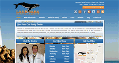 Desktop Screenshot of landmark-dental-group.com